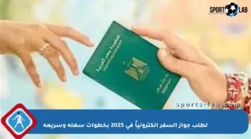 لطلب جواز السفر إلكترونياً في 2025 بخطوات سهلة وسريعة